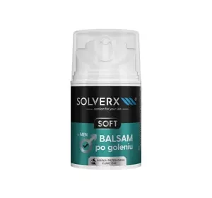 Solverx Soft Men balsam po goleniu 50 ml