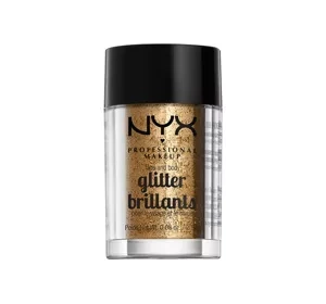 NYX Professional Makeup Glitter Brillants brokat do twarzy i ciała 05 Gold 2,5 g