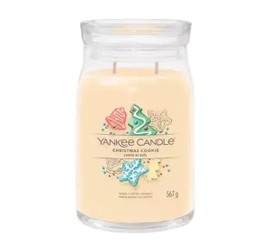 Yankee Candle Signature duża świeca zapachowa Christmas Cookie 567 g
