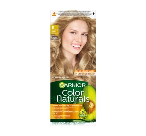 Garnier Color Naturals trwała farba do włosów 8 Jasny Blond