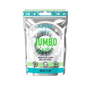 NYX Professional Makeup Jumbo Lash niebieskie rzęsy na pasku Heat It Up 1 para