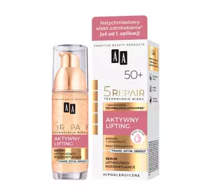 AA 5 REPAIR 50+ LIFTINGUJĄCO-ROZŚWIETLAJĄCE SERUM DO TWARZY 35ML