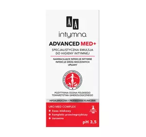 AA INTYMNA ADVANCED MED EMULSJA DO HIGIENY INTYMNEJ