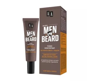 AA MEN BEARD TURBO-KONCENTRAT NA POROST BRODY I WĄSÓW 30ML