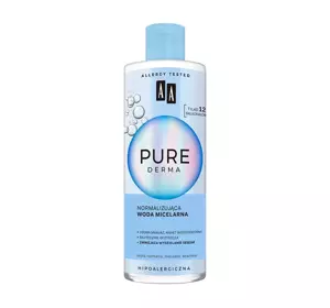 AA PURE DERMA NORMALIZUJĄCA WODA MICELARNA 400ML