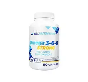 ALLNUTRITION OMEGA 3-6-9 STRONG SUPLEMENT DIETY 90 KAPSUŁEK