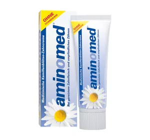 AMINOMED RUMIANKOWA PASTA DO WRAŻLIWYCH ZĘBÓW I DZIĄSEŁ 75ML