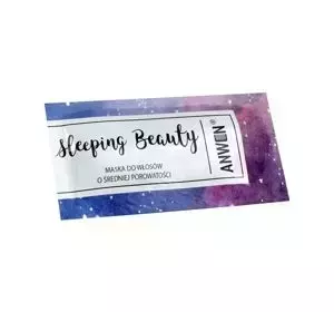 ANWEN SLEEPING BEAUTY MASKA NOCNA DO WŁOSÓW O ŚREDNIEJ POROWATOŚCI 10ML TRAVEL SIZE