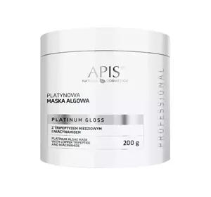 APIS PLATINUM GLOSS PLATYNOWA MASKA ODMŁADZAJĄCA DO TWARZY 200G