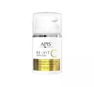 APIS RE-VIT C HOME CARE ODBUDOWUJĄCY KREM NA NOC Z RETINOLEM I WITAMINĄ C 50ML