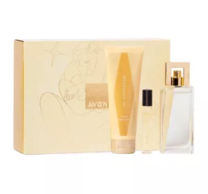 AVON ATTRACTION ZESTAW PREZENTOWY DLA KOBIET EDP 50ML + PERFUMETKA 10ML + BALSAM 125ML