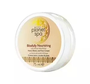 AVON PLANET SPA BLISSFULLY NOURISHING ODŻYWCZY KREM DO RĄK STÓP I ŁOKCI 75ML