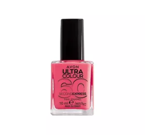 AVON ULTRA COLOUR 60 SECOND EXPRESS SZYBKOSCHNĄCY LAKIER DO PAZNOKCI STRAWBERRY MARGARITA 10ML