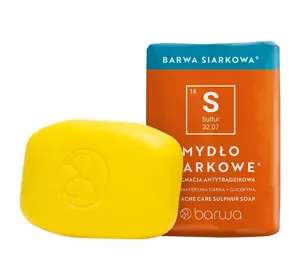 BARWA SIARKOWA MYDŁO SIARKOWE W KOSTCE 100G