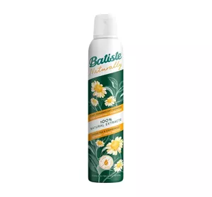 BATISTE NATURALLY SUCHY SZAMPON Z ZIELONĄ HERBATĄ I RUMIANKIEM 200ML