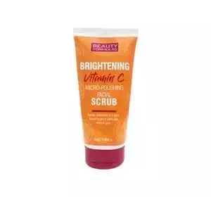 BEAUTY FORMULAS BRIGHTENING WITAMIN C ROZŚWIETLAJĄCY PEELING DO TWARZY 150ML