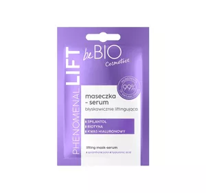 BEBIO PHENOMENAL LIFT MASECZKA-SERUM BŁYSKAWICZNIE LIFTINGUJĄCA 10ML