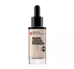 BELL HYPOALLERGENIC NUDE LIQUID POWDER INTENSE COVER PODKŁAD W PŁYNIE 02 LIGHT BEIGE 25G