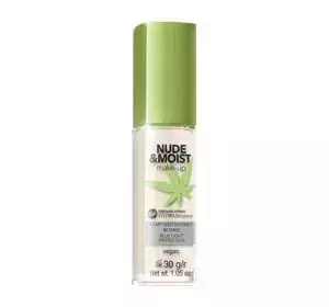 BELL HYPOALLERGENIC NUDE&MOIST MAKE-UP FLUID NAWILŻAJĄCO-ODŻYWCZY 01 LIGHT BEIGE 30G