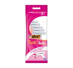 BIC Twin Lady jednorazowa maszynka do golenia damska 5szt