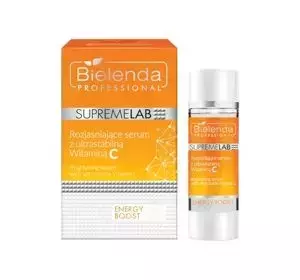 BIELENDA PROFESSIONAL SUPREMELAB ENERGY BOOST ROZJAŚNIAJĄCE SERUM Z WITAMINĄ C 15ML