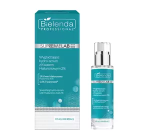 BIELENDA PROFESSIONAL SUPREMELAB HYALU MINERALS WYGŁADZAJĄCE HYDRO-SERUM 30ML