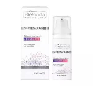 BIELENDA PROFESSIONAL SUPREMELAB RE-ADVANCED AKTYWNY KREM NA NOC Z RETINALEM 50ML