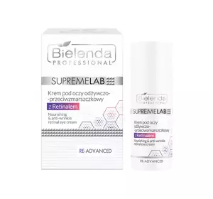 BIELENDA PROFESSIONAL SUPREMELAB RE-ADVANCED KREM POD OCZY Z RETINALEM 15ML