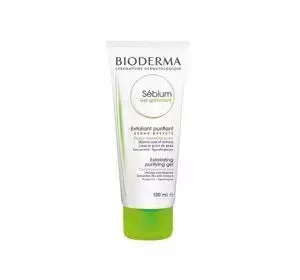 BIODERMA SEBIUM GEL GOMMANT MYJĄCY ŻEL PEELING ZŁUSZCZAJĄCY 100ML