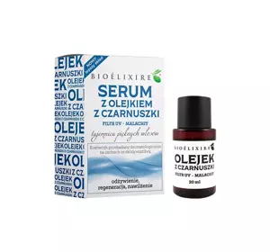 BIOELIXIRE SERUM DO WŁOSÓW Z OLEJKIEM Z CZARNUSZKI I FILTRAMI UV 20ML