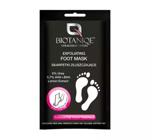 BIOTANIQE FOOT MASK SKARPETKI ZŁUSZCZAJĄCE 2 X 15ML