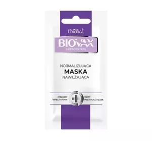 BIOVAX SEBOCONTROL NORMALIZUJĄCA MASKA NAWILŻAJĄCA DO WŁOSÓW 20ML