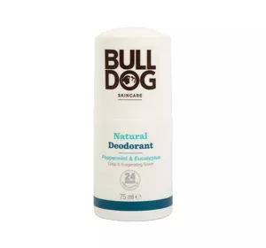 BULLDOG NATURALNY DEZODORANT W KULCE PEPPERMINT & EUCALYPTUS 75ML