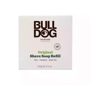 BULLDOG ORIGINAL SHAVE SOAP MYDŁO DO GOLENIA REFILL 100G