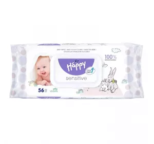 Bella Baby Happy Sensitive nasączone chusteczki dla dzieci 56szt