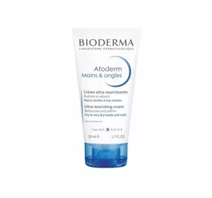 Bioderma Atoderm ultra-odżywczy krem do rąk i paznokci 50ml