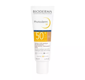 Bioderma Photoderm M ochronny krem wyrównujący koloryt SPF50+ Golden 40ml