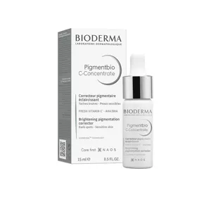 Bioderma Pigmentbio C-Concentrate rozjaśniający koncentrat z witaminą C przebarwienia 15ml