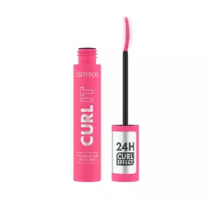 CATRICE CURL IT TUSZ DO RZĘS 010 DEEP BLACK 11ML