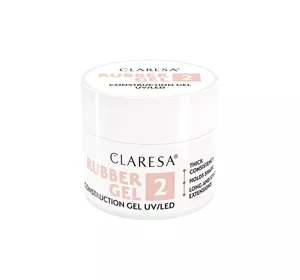 CLARESA RUBBER GEL ŻEL BUDUJĄCY UV/LED 2 12G