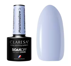 CLARESA SOAK OFF LAKIER HYBRYDOWY MARSHMALLOW 5 5ML