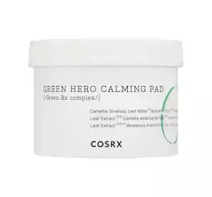 COSRX ONE STEP GREEN HERO CALMING PAD PŁATKI ZŁUSZCZAJĄCO KOJĄCE 70SZT.