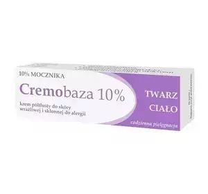 CREMOBAZA 10% KREM PÓŁTŁUSTY Z MOCZNIKIEM 30G