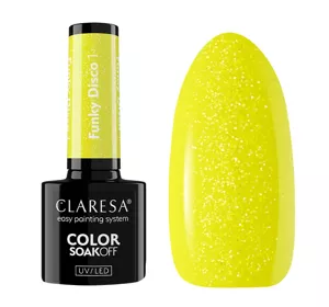 Claresa Soak Off lakier hybrydowy Funky Disco 1 5g