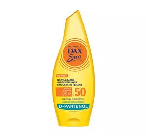 DAX SUN NAWILŻAJĄCO-REGENERUJĄCA EMULSJA DO OPALANIA SPF 50 175ML