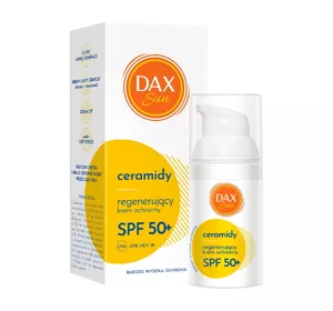 DAX SUN REGENERUJĄCY KREM OCHRONNY SPF50+ CERAMIDY 30ML