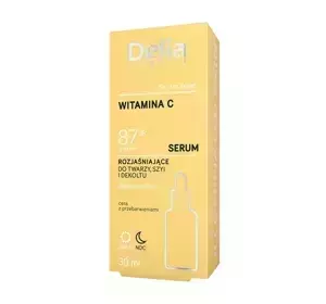 DELIA ROZJAŚNIAJĄCE SERUM DO TWARZY SZYI I DEKOLTU 30ML