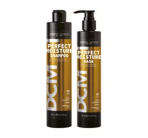 DIAPASON COSMETICS MILANO PERFECT MOISTURE ZESTAW SZAMPON 300ML + MASKA 300ML