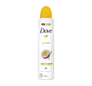 DOVE GO FRESH ANTYPERSPIRANT W SPRAYU PASSION FRUIT & LEMONGRASS 250ML