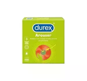 DUREX AROUSER PREZERWATYWY 3 SZTUKI